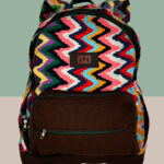 Mochila Artesanal Mineira Reforçada - Zigue Zague Colorida
