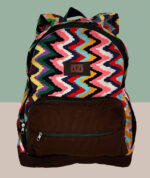 Mochila Artesanal Mineira Reforçada - Zigue Zague Colorida