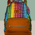 Mochila Artesanal Mineira Reforçada - Estampada Colorida