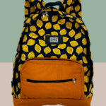 Mochila Artesanal Mineira Reforçada - Amarelo e Preto