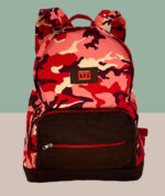 Mochila Artesanal Mineira Reforçada - Laranja e Marrom