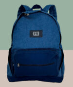 Mochila Artesanal Mineira Reforçada - Azul Escuro