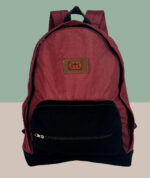 Mochila Camisas de Time Projeto Transformar - Preto e Vermelho Escuro