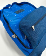 Mochila Camisas de Time Projeto Transformar - Azul + Jeans - Imagem 2