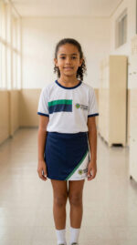 Shor-saia Escolar Unissex – Helanca Premium Acabamento DRY Proteção UV - Imagem 5