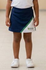 Short-saia Escolar Unissex – Helanca Premium Acabamento DRY Proteção UV