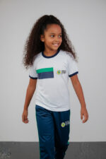 Camiseta Escolar Malha PV – Anti-pilling, Proteção UV 15